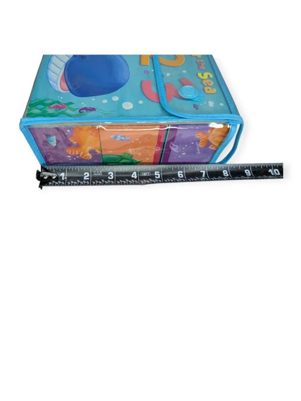 Caterpillar Books Under the Sea 1-2-3 Kids Puzzle Blocks and Board Book 2010